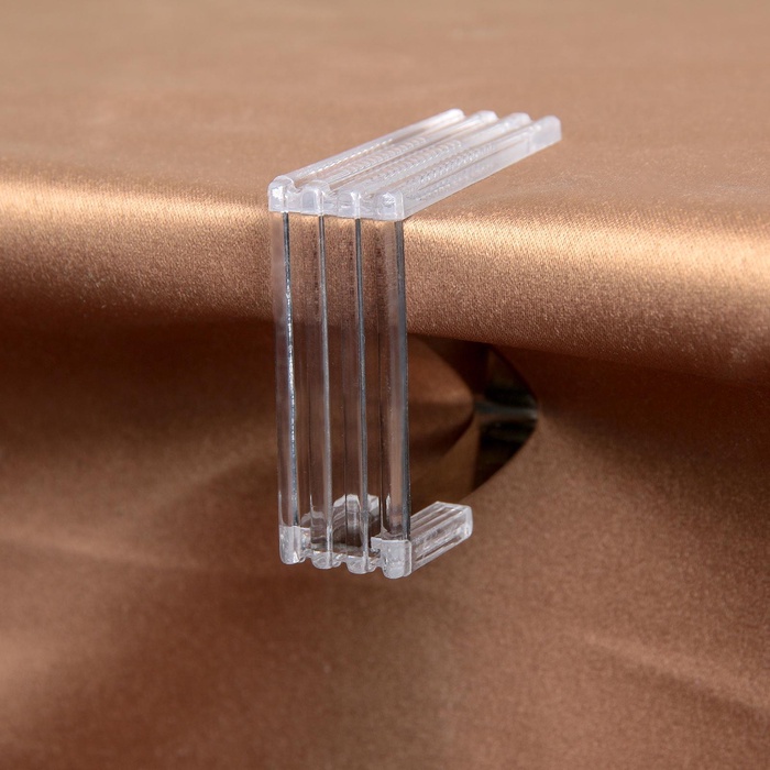 УЦЕНКА Зажимы для скатерти 4 шт. «Холдер», цвет МИКС - Фото 1