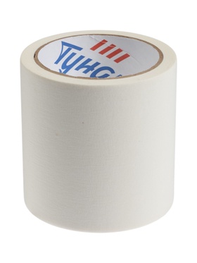 Лента малярная ТУНДРА, самоклеящаяся, бумажная основа, 120 мкм, 100 мм × 25 м  (артикул 10997284)  большой выбор товаров оптом и в розницу по низким ценам с доставкой