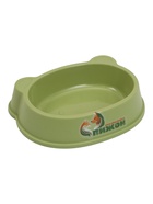 Миска «Мишка», 600 мл, 24 см, фигурная, зелёная  (артикул 10963055)  большой выбор товаров оптом и в розницу по низким ценам с доставкой
