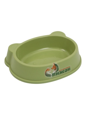 Миска «Мишка», 600 мл, 24 см, фигурная, зелёная  (артикул 10963055)  большой выбор товаров оптом и в розницу по низким ценам с доставкой