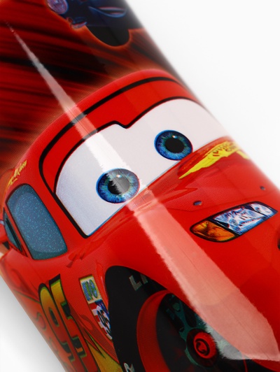 Бутылка для воды пластиковая «Молния Маккуин», 350 мл, Тачки