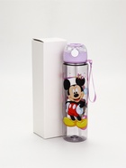 Бутылка пластиковая с трубочкой «Микки Маус», 800 мл, фиолетовая - Фото 7