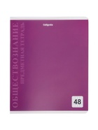 Комплект 12 предметных тетрадей 48 листов, справочная информация, 60 г, пластиковая обложка - Фото 35