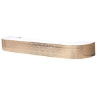 Потолочный карниз двухрядный «Арабеска», 160 см, цвет золото, белый  (артикул 10559534)  большой выбор товаров оптом и в розницу по низким ценам с доставкой