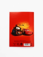 Блокнот А6, 32 л. на скрепке «Молния Маккуин», Тачки 10911238