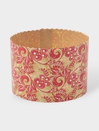 Формы для выпечки кулича бумажные, одноразовые, набор 10 шт., 13.4×9.5 см, красные - Фото 2