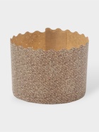 Формы для выпечки кулича бумажные «Классика», одноразовые, набор 10 шт., 6×4.5 см, бежевые - Фото 2