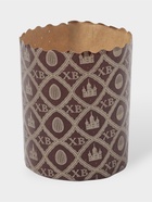 Формы для выпечки кулича бумажные «ХВ», одноразовые, набор 10 шт., 6×7.5 см, коричневые - Фото 2