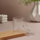 УЦЕНКА Органайзер для ватных палочек, с крышкой, 7×11.5 см, прозрачный - Фото 3