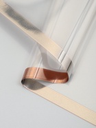 Плёнка для цветов «Полоса с окном», белая с золотыми, 57×57±2 см  (артикул 10964128)  большой выбор товаров оптом и в розницу по низким ценам с доставкой