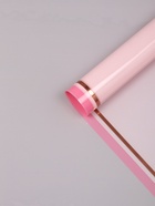 Плёнка для цветов «Двойная кайма», светло-розовый, 57×57±2 см  (артикул 10964135)  большой выбор товаров оптом и в розницу по низким ценам с доставкой