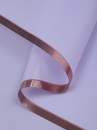 Плёнка для цветов «Кайма с тиснением», светло-сиреневая, 57×57±2 см  (артикул 10964139)  большой выбор товаров оптом и в розницу по низким ценам с доставкой