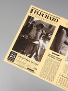 Плёнка флористическая «Газета любви», персиковый, 65 мкм, 50×57±1 см - Фото 6