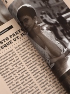 Плёнка флористическая «Газета любви», бежевый, 65 мкм, 50×57±1 см - Фото 2