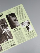 Плёнка флористическая «Газета любви», светло-зелёный, 65 мкм, 50×57±1 см - Фото 5