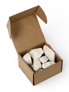 Камни для бани «Кварц». 10 кг, фракция 7-15 см, колотые, в коробке  (артикул 10993299)  большой выбор товаров оптом и в розницу по низким ценам с доставкой