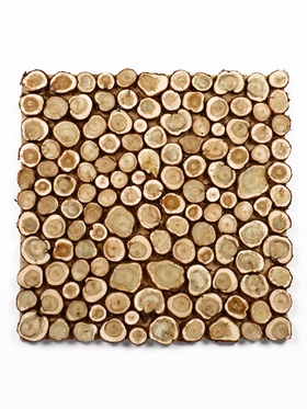 Панно из можжевельника для бани, 50×50 см