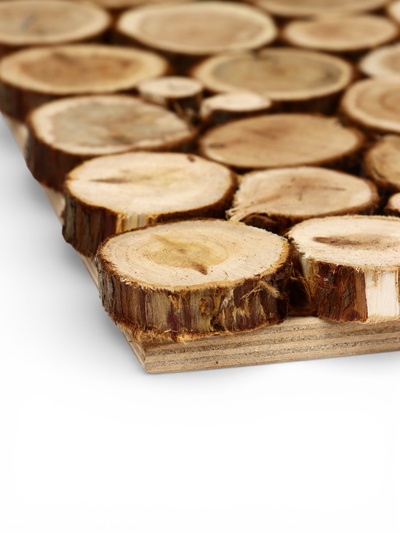 Панно из можжевельника для бани, 60×30 см