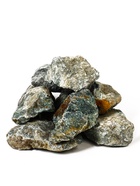 Камни для бани «Серпентинит». 10 кг, фракция 7-15 см, колотые, в коробке  (артикул 10993313)  большой выбор товаров оптом и в розницу по низким ценам с доставкой