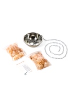 Аромачаша - испаритель для бани и сауны, на цепочке, 2 кг гималайской соли  (артикул 10993316)  большой выбор товаров оптом и в розницу по низким ценам с доставкой