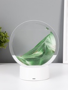 Светильник настольный СТАРТ Sands, LED, 10Вт, USB, 16х16х20 см, 3хAA, цвет зелёный  (артикул 11000003)  большой выбор товаров оптом и в розницу по низким ценам с доставкой