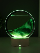 Светильник настольный СТАРТ Sands, LED, 10Вт, USB, 16х16х20 см, 3хAA, цвет серый  (артикул 11000004)  большой выбор товаров оптом и в розницу по низким ценам с доставкой