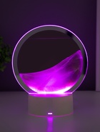 Светильник настольный СТАРТ Sands, LED, 10 Вт, USB, 16×16×20 см, 3хAA, оранжевый - Фото 5