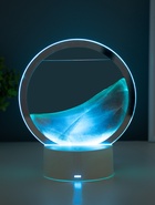 Светильник настольный СТАРТ Sands, LED, 10Вт, USB, 16х16х20 см, 3хAA, цвет оранжевый  (артикул 11000005)  большой выбор товаров оптом и в розницу по низким ценам с доставкой