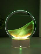 Светильник настольный СТАРТ Sands, LED, 10 Вт, USB, 16×16×20 см, 3хAA, оранжевый - Фото 6