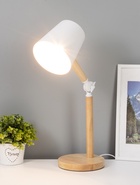 Лампа настольная СТАРТ CT904, E27, 1х40Вт, 15х18х43 см, цвет белый - фото 122246084