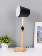 Лампа настольная СТАРТ CT904, E27. 1х40Вт, 15х18х43 см, цвет чёрный - фото 122246102