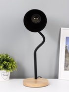 Лампа настольная СТАРТ CT902, E27. 1х40Вт, 15х18х43 см, цвет чёрный - фото 122246112