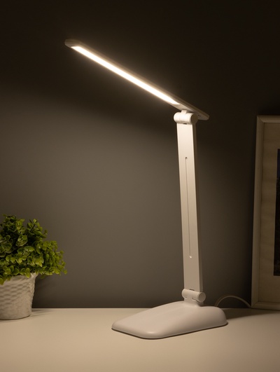 Лампа настольная СТАРТ CT801, LED, 8 Вт, 4500К, 55×30×12 см, белая