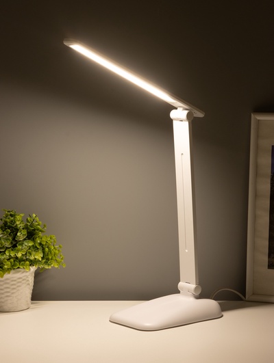 Лампа настольная СТАРТ CT801, LED, 8 Вт, 4500К, 55×30×12 см, белая