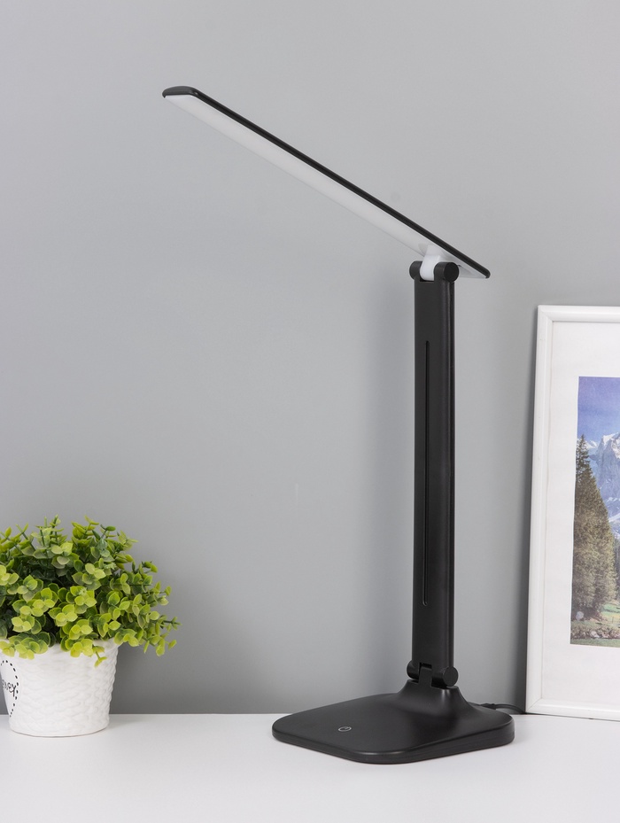 Лампа настольная СТАРТ CT804, LED, 8 Вт, 4500К, 48×29×15 см, чёрная