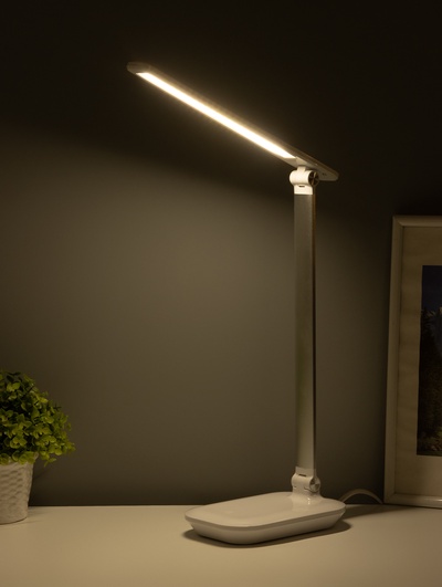 Лампа настольная СТАРТ CT111, LED, 6 Вт, 4100К, 28.5×11×38.5 см, белая