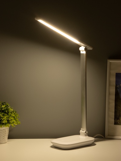 Лампа настольная СТАРТ CT111, LED, 6 Вт, 4100К, 28.5×11×38.5 см, белая
