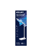Лампа настольная СТАРТ CT111, LED, 6Вт, 4100К, 28,5х11х38,5 см, цвет белый - фото 122246180