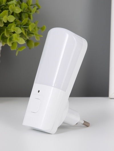 Ночник СТАРТ NL 2LED «Комета», 1 Вт, RGB, 3000К, 9.5×4×2.5/6.5 см, белый