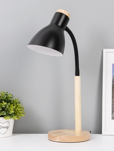 Лампа настольная СТАРТ CT901, Е27, 40 Вт,, 15×18×43 см, чёрная