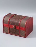 УЦЕНКА Шкатулка сундук дерево набор 3 шт. узор «Лютики» МИКС 22×15×15 см - Фото 3