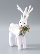 УЦЕНКА Декор «Белый олень в бусинках» 29×16×8 см - Фото 2