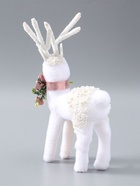 УЦЕНКА Декор «Белый олень в бусинках» 29×16×8 см - Фото 4