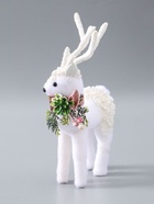 УЦЕНКА Декор «Белый олень в бусинках» 29×16×8 см - Фото 5