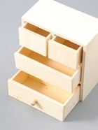 УЦЕНКА Шкатулка для росписи «Комод» 4 ящика 14×15.5×7.5 см - Фото 5