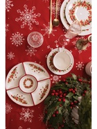 УЦЕНКА Менажница «Новогоднее настроение», 5 ячеек, 25.5×25.5×3.1 см - Фото 5