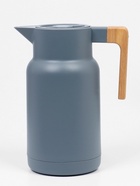 УЦЕНКА Термос-кофейник, 1 л, со стеклянной колбой, 25×18×20 см, серый - Фото 1