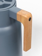 УЦЕНКА Термос-кофейник, 1 л, со стеклянной колбой, 25×18×20 см, серый - Фото 6