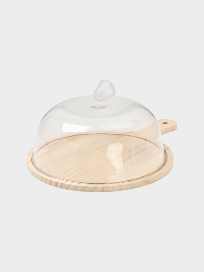 УЦЕНКА Блюдо для подачи "Древо" d=28 см с ручкой - Фото 1