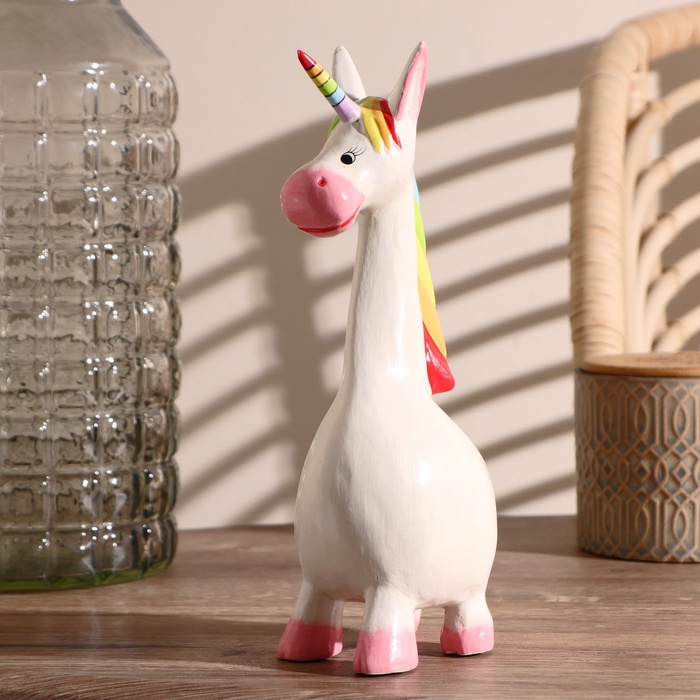 УЦЕНКА Сувенир дерево «Единорог» 7.5×11×26 см - Фото 1